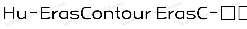 Hu-ErasContour ErasC字体转换